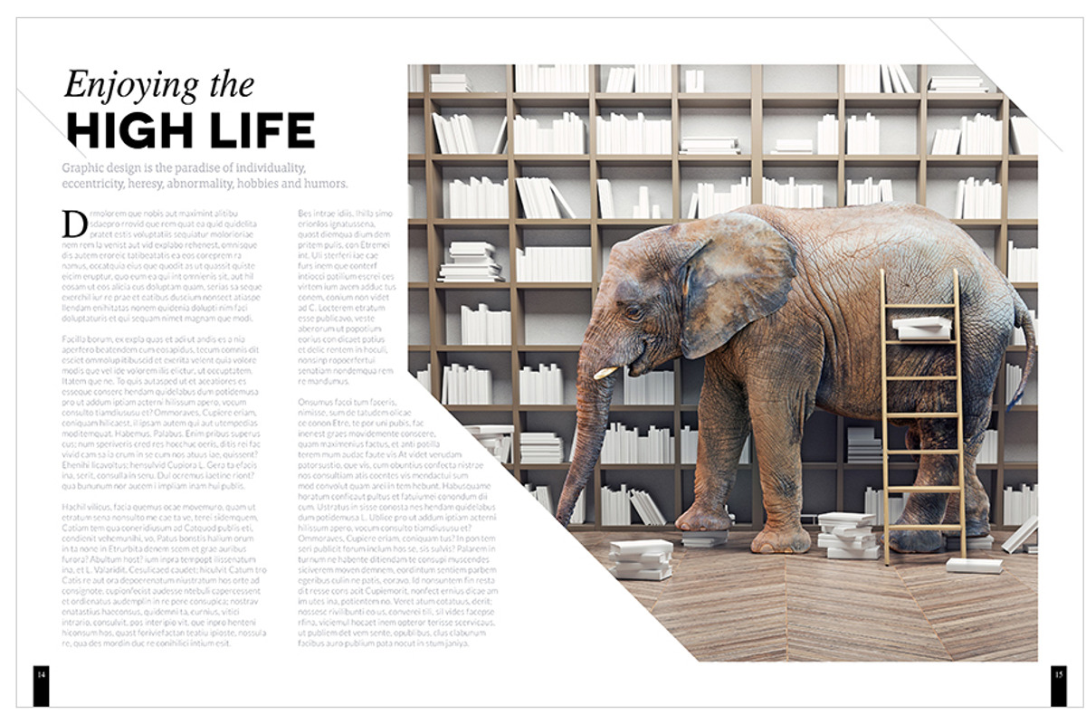 Magazine Template InDesign 11, a Magazine Template by Love Graphic Design (Photo 16 of 20)