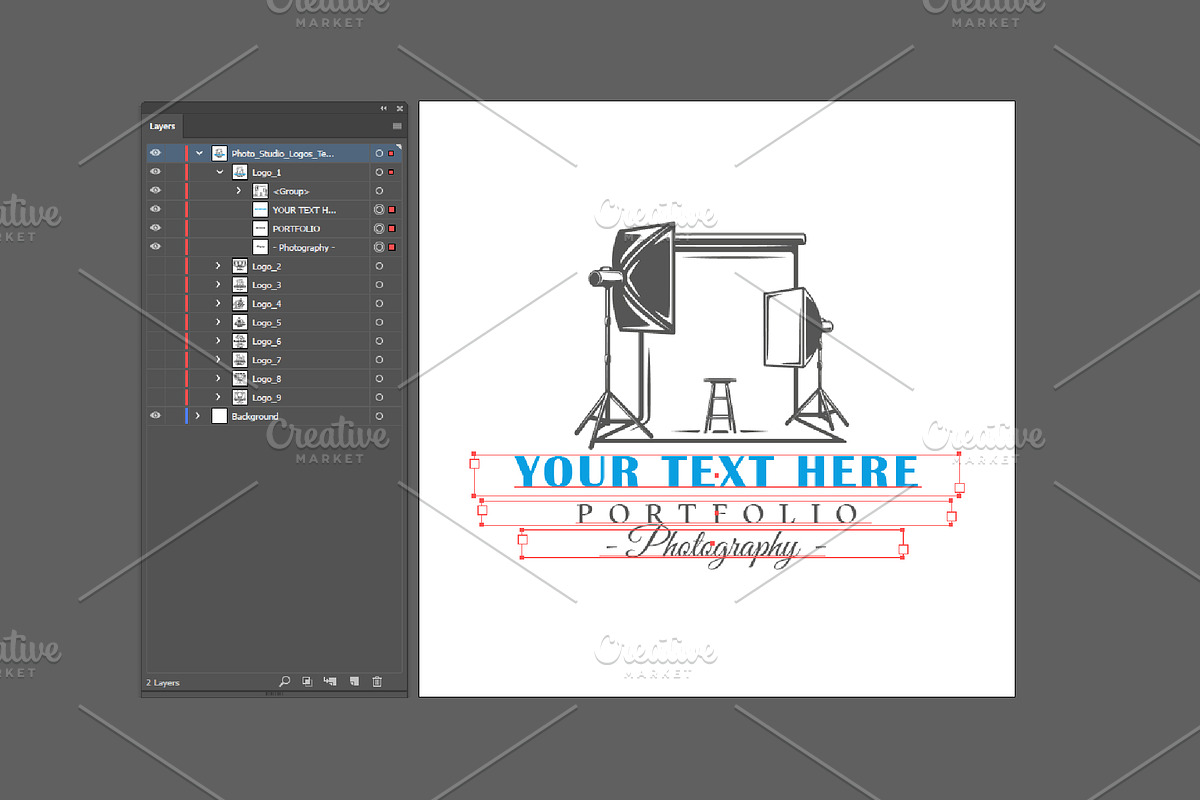 18 Photo Studio Logos Templates, a Branding & Logo Template by Art Design (Photo 7 of 26)