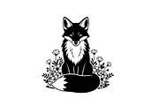 Cute Fox Silhouette Bundle, an Illustration by Designs_River (Thumbnail 9 of 31)