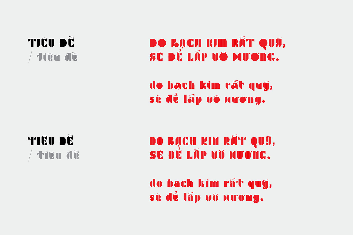 YEN Geometric Display Typeface, a Font by Dat Do (Photo 11 of 14)
