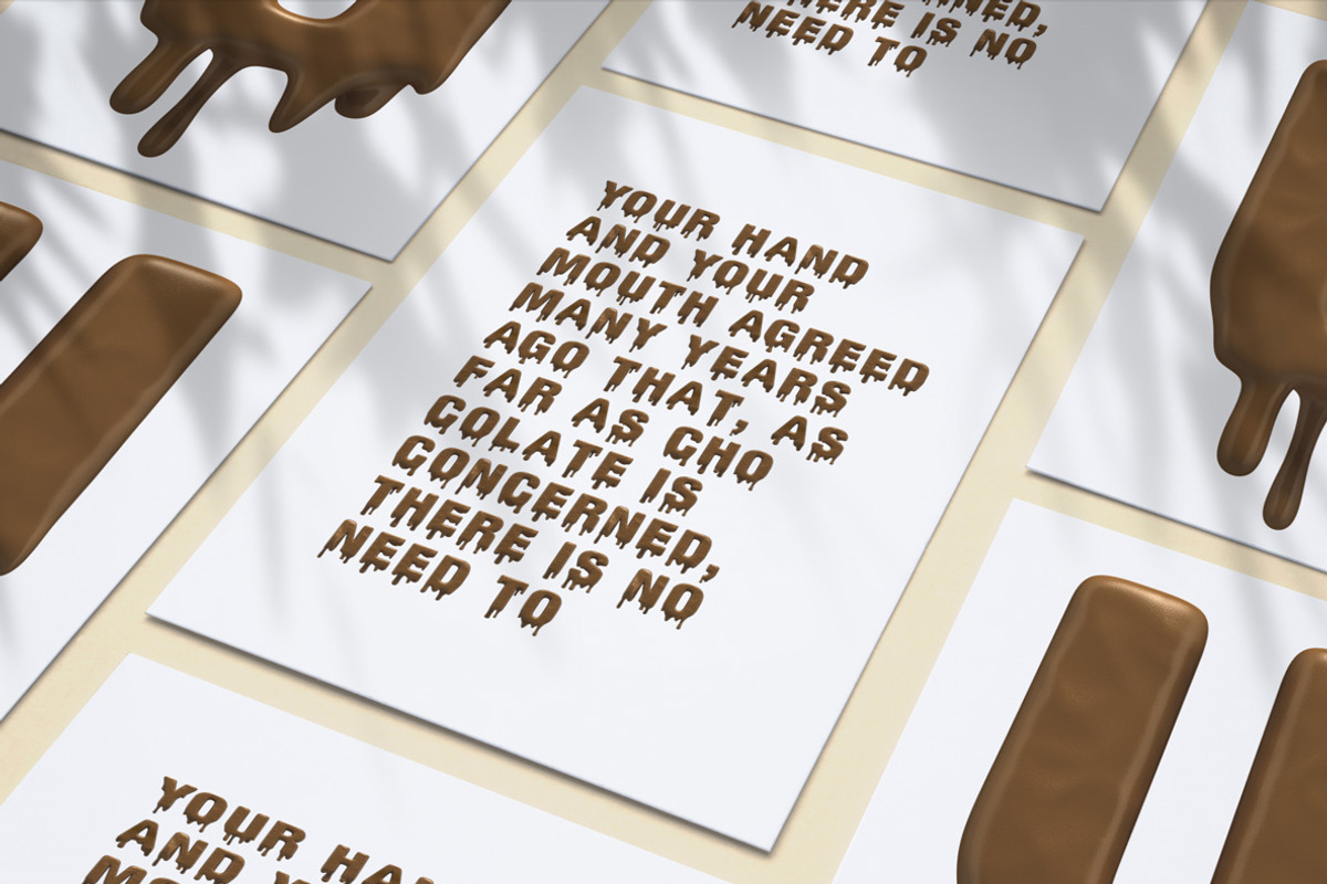 Choco Font, a Font by Handmadefont (Photo 5 of 10)