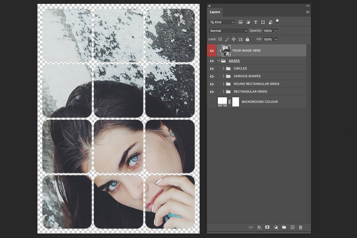 A Size Shape Masks - PSD Templates, an Object Graphic by Offset (Photo 6 of 12)