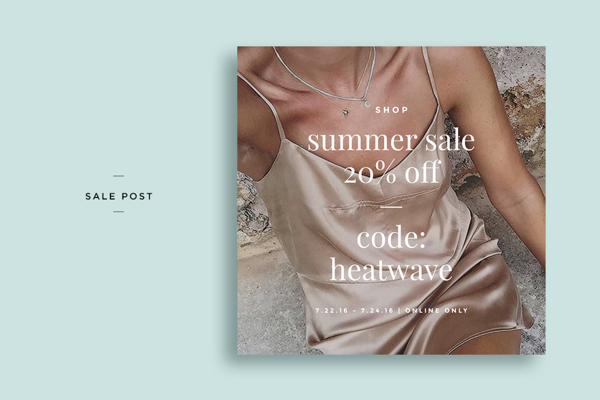 VIBES Social Media / Blog Templates, a Social Media Template by STUDIO MEROE (Photo 7 of 12)