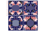 Floral abstract bundle. Botanic set., a Pattern Graphic by lisa_kalev (Thumbnail 15 of 24)