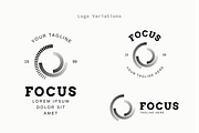 Focus - Premium Logo Template, a Branding & Logo Template by Minimalist Logos (Thumbnail 3 of 7)
