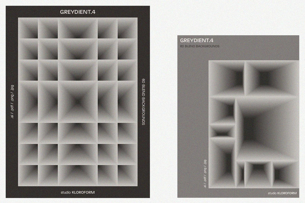 Greydient 4, an Object Graphic by kloroform (Photo 17 of 26)