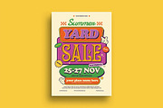 Summer Yard Sale Flyer, a Flyer Template by megarez (Thumbnail 1 of 3)