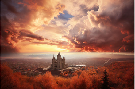 Ethereal Salt lake reflection sky, a Nature Photo by Ylivdesign