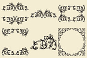 Frames And Borders Vintage, a Decorative Illustration by Samira (Thumbnail 3 of 5)