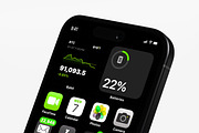 Phone App Icon Mockup, an iPhone Mockup by AKMAL STUDIO (Thumbnail 3 of 5)