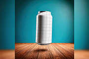 Crushed Can Mockups, a Cups & Container Mockup by Luuqas Design (Thumbnail 3 of 3)