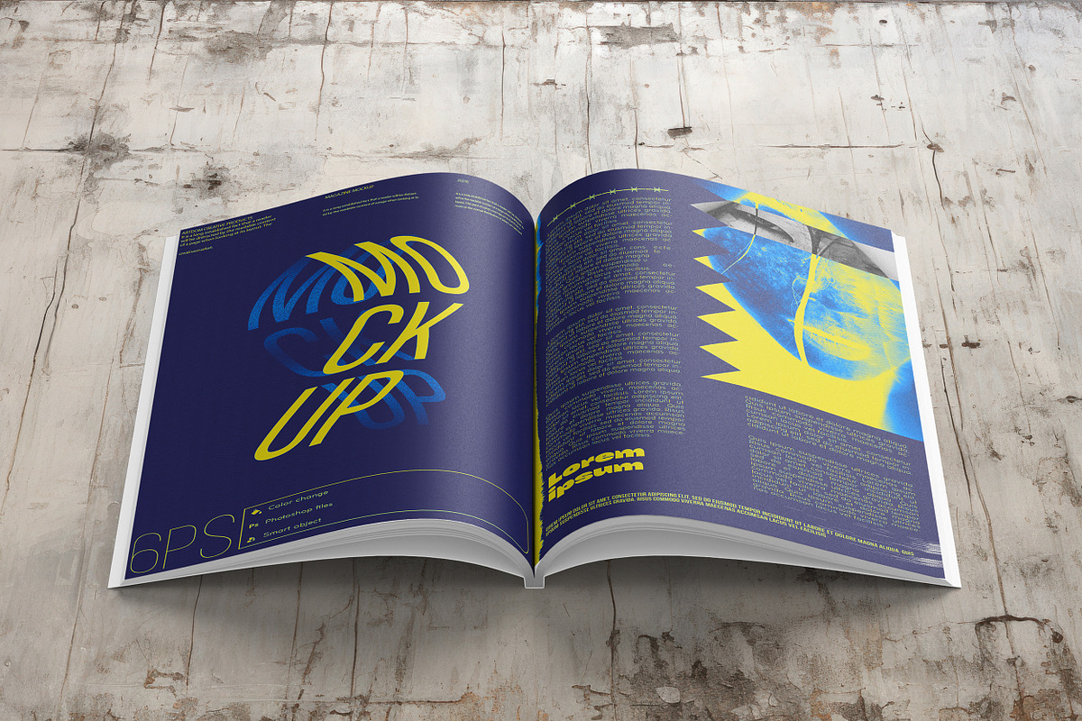 Magazine Mockup Template Set, a Books & Magazine Mockup by ArtDom (Photo 9 of 10)