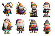 Whasicimal Santa  clipart, an Illustration by Designworld (Thumbnail 3 of 5)