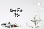 Christmas Scandinavian Mockup Bundle, a Print Template by Yuri-U (Thumbnail 7 of 32)