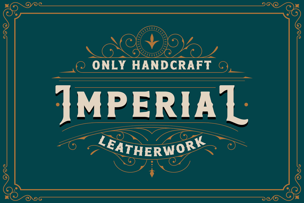 Royal Treasure – Royal Vintage Font, a Slab Serif Font by Almarkhatype (Photo 3 of 10)