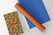 Plastic Toy Bricks Seamless Patterns, a Texture Graphic by Plaid4You (Thumbnail 6 of 11)