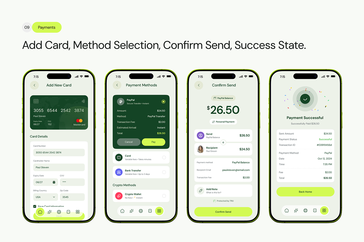 TRU - AI Powered Travel App UI Kit, an UI Kit Template by Brickclay (Photo 16 of 17)