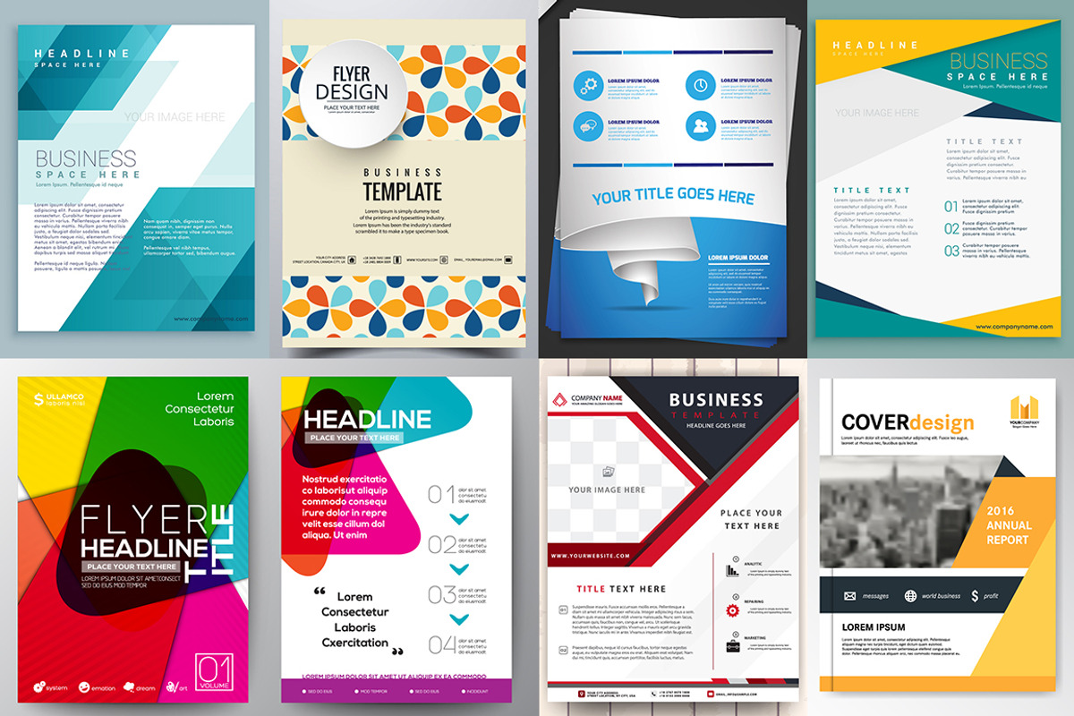 250+ Flyers Bundle 95% Extra, a Flyer Template by Imagine Design Studio (Photo 23 of 36)