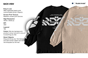 Premium Long-Sleeved Mockup, a Shirt Mockup by Studio Innate (Thumbnail 4 of 7)
