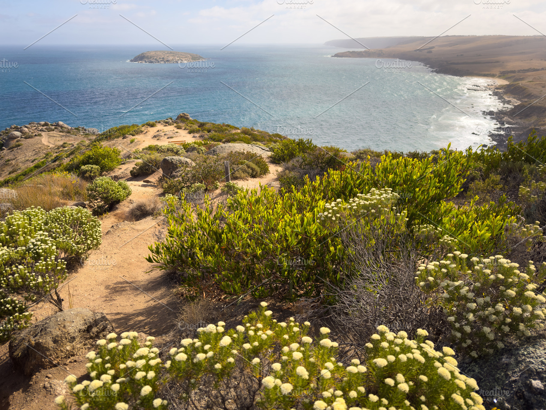 Landscape Views From The Bluff Victor Harbor South Australia, a Nature Photo by THP Creative
