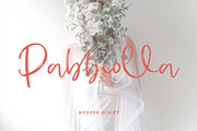 Pabbiolla Modern Script Font, a Script Font by Giant Design (Thumbnail 1 of 10)