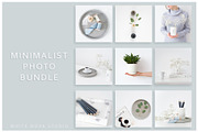 Minimalist Instagram Photo Bundle, a Social Media Template by Kate Roubin (Thumbnail 1 of 5)