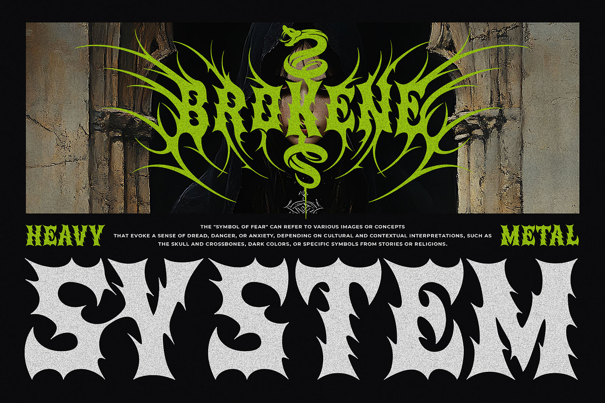 Kramash Typeface, a Blackletter Font by alit design (Photo 2 of 20)