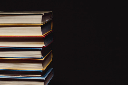 Tower of old multicolored books on featuring ancient, antique, and archive, a School & Education Photo by Tinyakov Story
