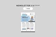 Newsletter Bundle | MS Word & Indd, a Magazine Template by Leaflove (Thumbnail 5 of 10)