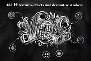 Realistic Chalk Drawings & Lettering, a Brush Add-On by Letter Elfa Studio (Thumbnail 4 of 10)