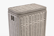 Wicker Laundry Hamper 08 Brown, an Object 3D Model by Markelos (Thumbnail 6 of 10)