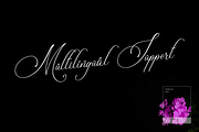 Bulvaryante - Romantic Calligraphy, a Script Font by RockboyStd (Thumbnail 8 of 12)