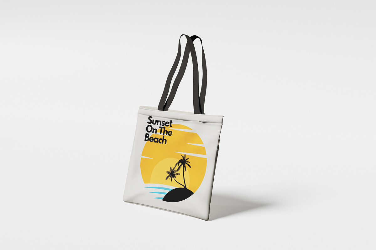 tote bag mockup, a Marketing Template by kebunmockup (Photo 3 of 5)