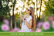 Flowery Spring photo overlays set, an Object Graphic by BrownLeopard (Thumbnail 4 of 7)