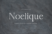 Noelique – Elegant Luxury Serif, a Serif Font by AN Productions (Thumbnail 1 of 4)