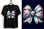 Christmas Bow Clipart Bundle., an Illustration by SVGArt (Thumbnail 4 of 8)
