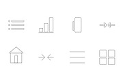 Minimal UI line icons set navigation, a Technology Illustration by Unique Design Team (Thumbnail 3 of 3)
