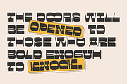Gunarti – Wide Western Font, a Slab Serif Font by Zarma Type (Thumbnail 10 of 10)