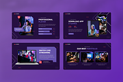 E-Games - Esports Gaming Powerpoint, a Presentation Template by SquidPixey (Thumbnail 2 of 7)