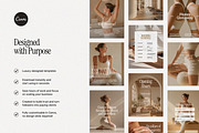 Pilates Instagram Templates, a Social Media Template by Wildnun Studio (Thumbnail 4 of 10)