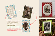 Cozy Christmas Patterns & Frames, a Pattern Graphic by AnnArt (Thumbnail 6 of 9)