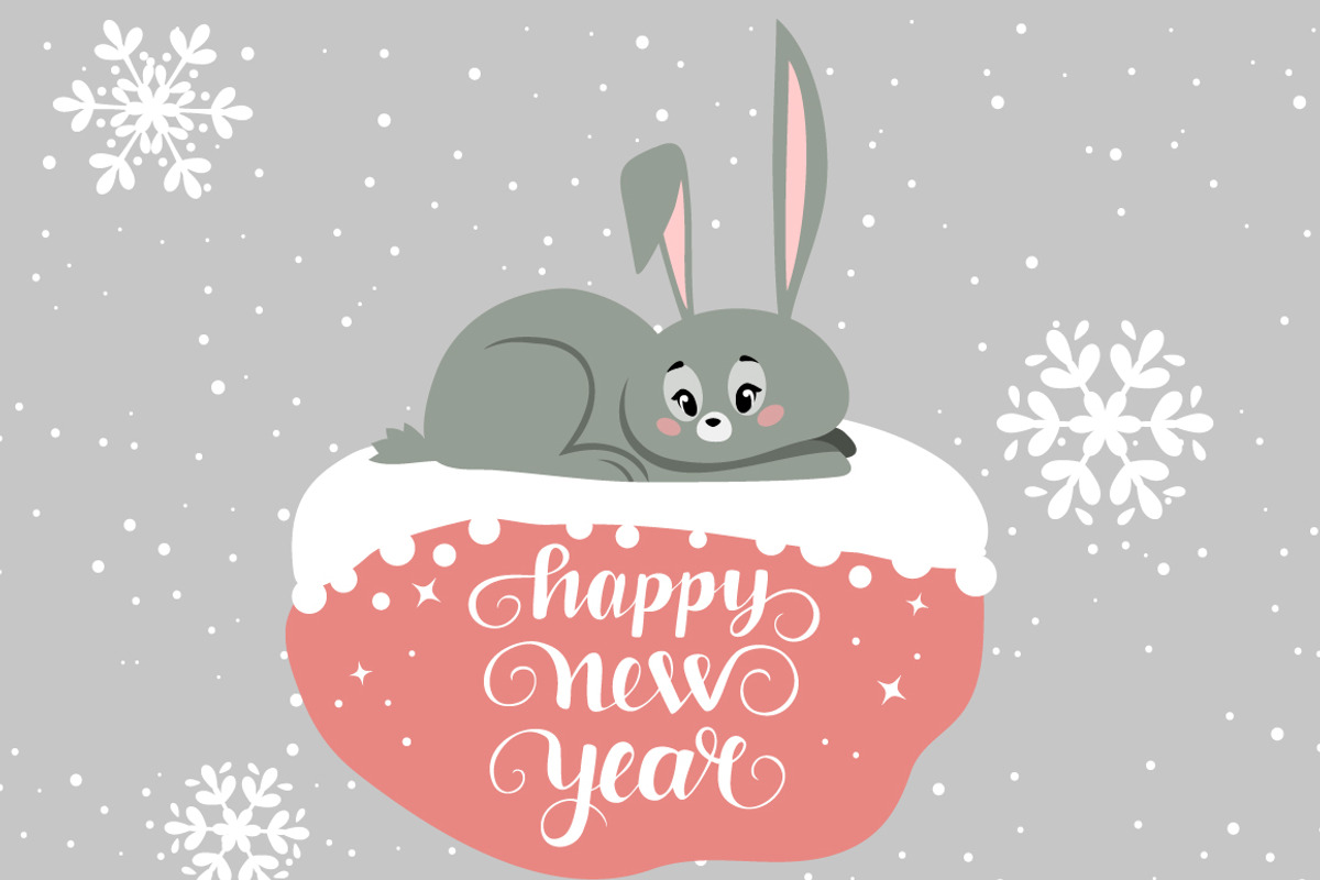 Winter sticker, an Animal Illustration by JulianArt (Photo 4 of 8)