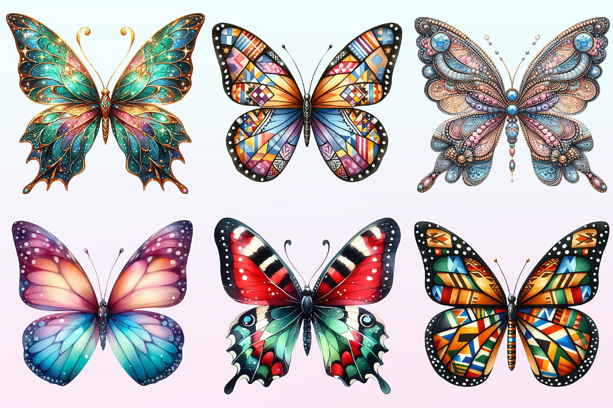 Juneteenth Butterfly Sublimation, a Graphic by CitraGraphics (Photo 3 of 4)