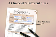 Editable Pet Sitter Instructions, a Templates & Theme by Snapybiz (Thumbnail 6 of 10)