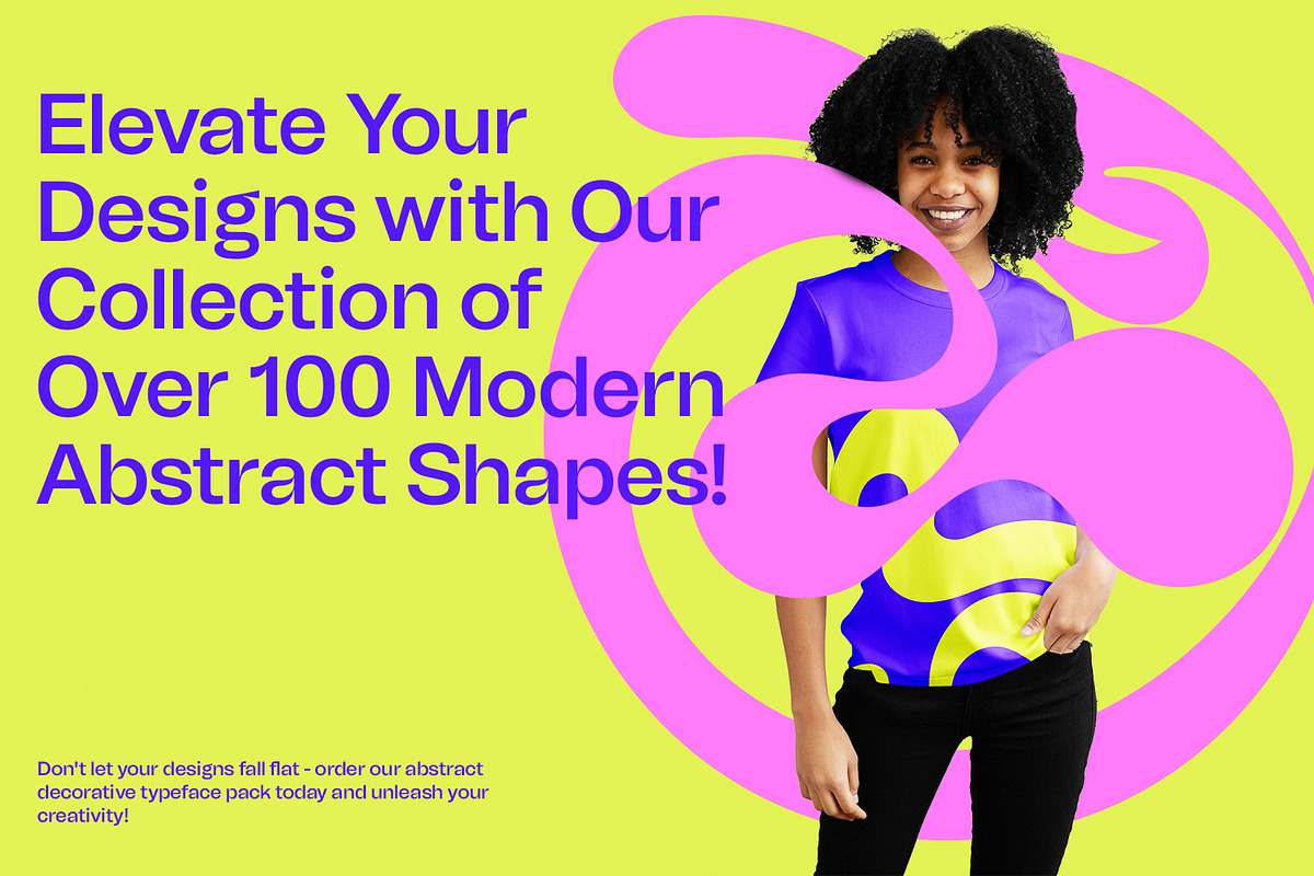 +100 abstract decorative shapes, an Object Graphic by MindMuse (Photo 15 of 15)