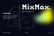 Pixel Max Typeface, a Sans Serif Font by Fitrah Type (Thumbnail 4 of 15)