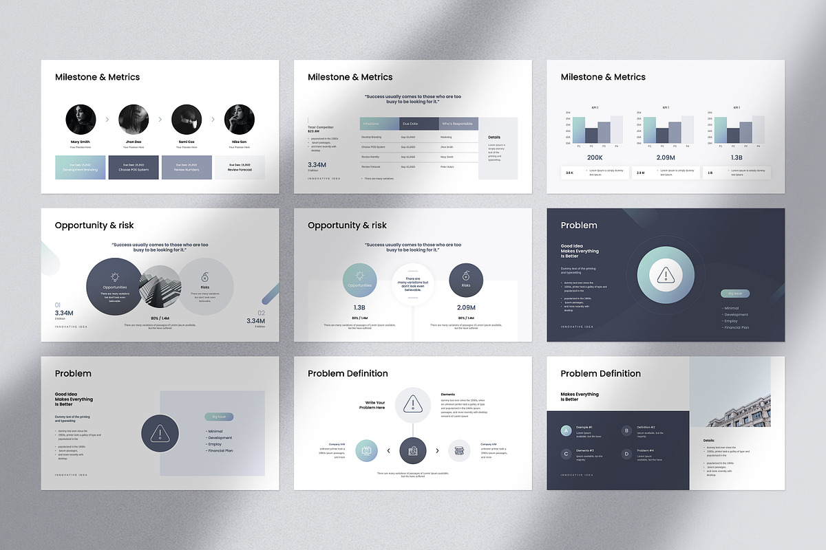 Business Plan Presentation, a Presentation Template by GoldenPixelStudio (Photo 21 of 29)