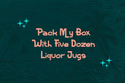 Malibu Night Stunning Display Font, a Symbol Font by Dawnside Graphic (Thumbnail 3 of 5)