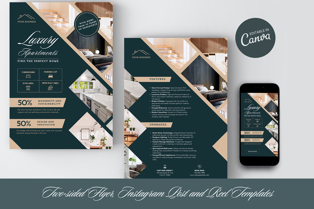 Marketing Real Estate Templates, a Marketing Template by PaolaroiDesign (Photo 2 of 4)