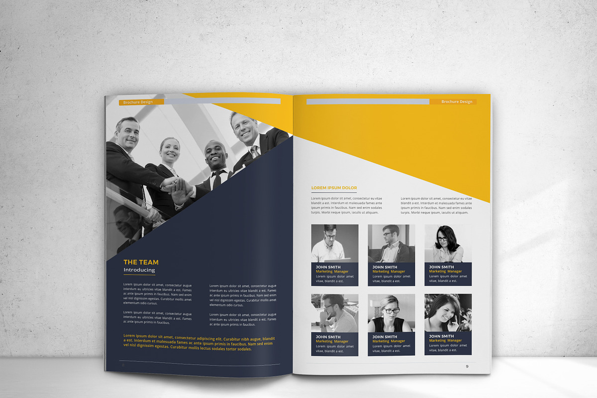 Annual Report, a Brochure Template by design_pick (Photo 9 of 17)